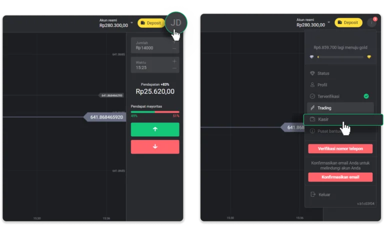 withdraw binomo